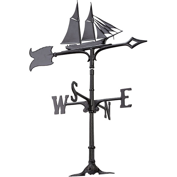 Image of 30" Black Arrow Ornament Weathervanes