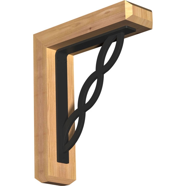 Image of Ironcrest Wood & Metal Brackets